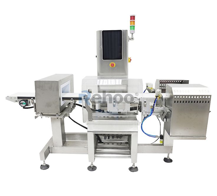 Metal Detector & Check Weigher Combo Machine Product